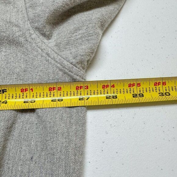 Lands End Flannel Shirt Mens XXL Gray Chamois Casual Outdoor Camping‎ Fishing - Picture 9 of 11